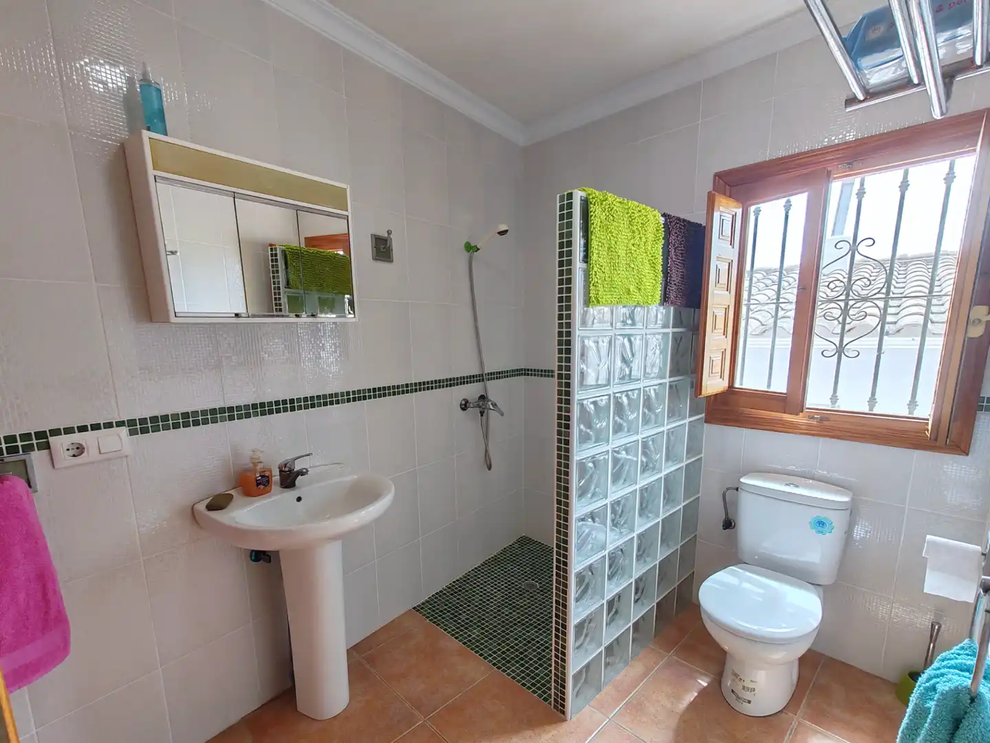 Baño de Casa o chalet en venta en Huércal-Overa con Aire acondicionado, Jardín privado y Terraza