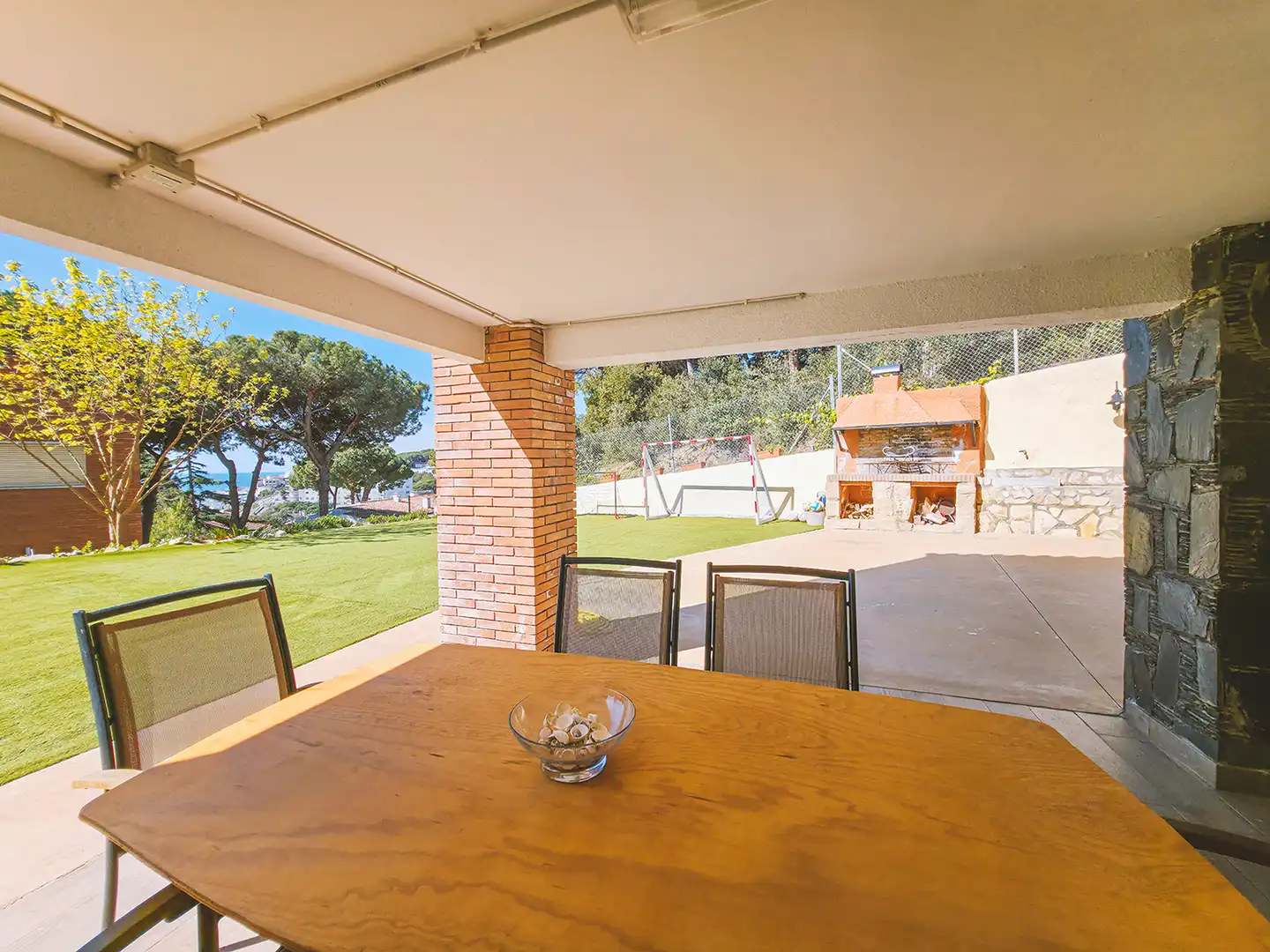 Garden of Houses for sale in Sant Pol de Mar  with Air Conditioner, Heating and Private garden