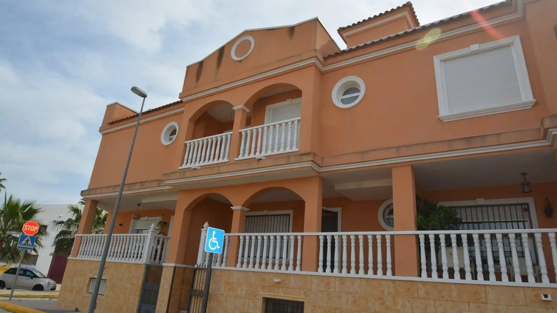 Exterior view of Single-family semi-detached for sale in Benferri  with Balcony