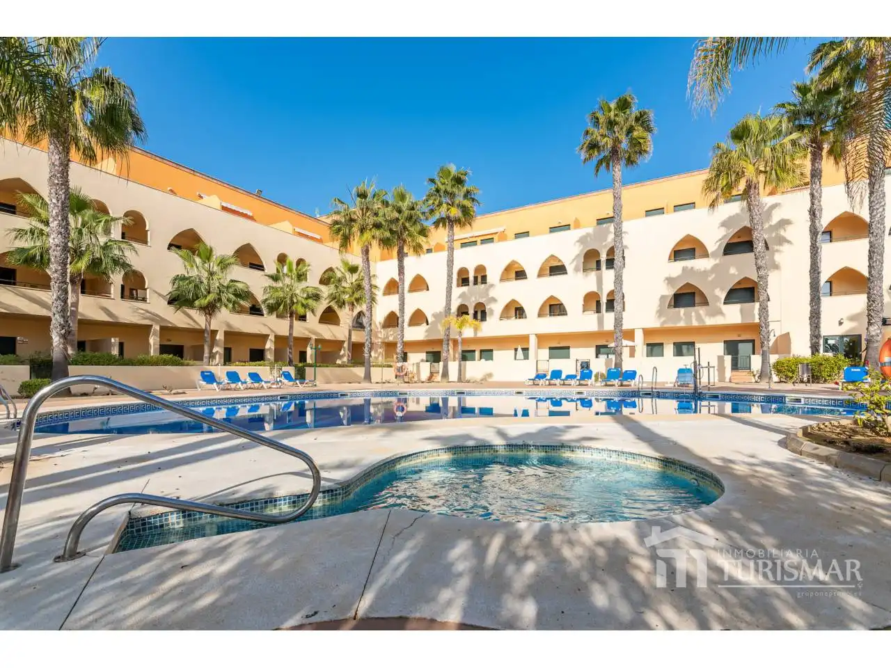 Swimming pool of Apartments for sale in Ayamonte  with Air Conditioner, Heating and Terrace