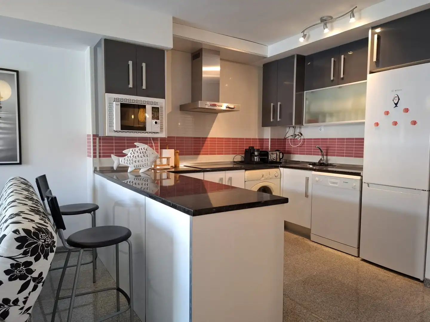 Kitchen of Flat for sale in Lújar  with Terrace and Furnished