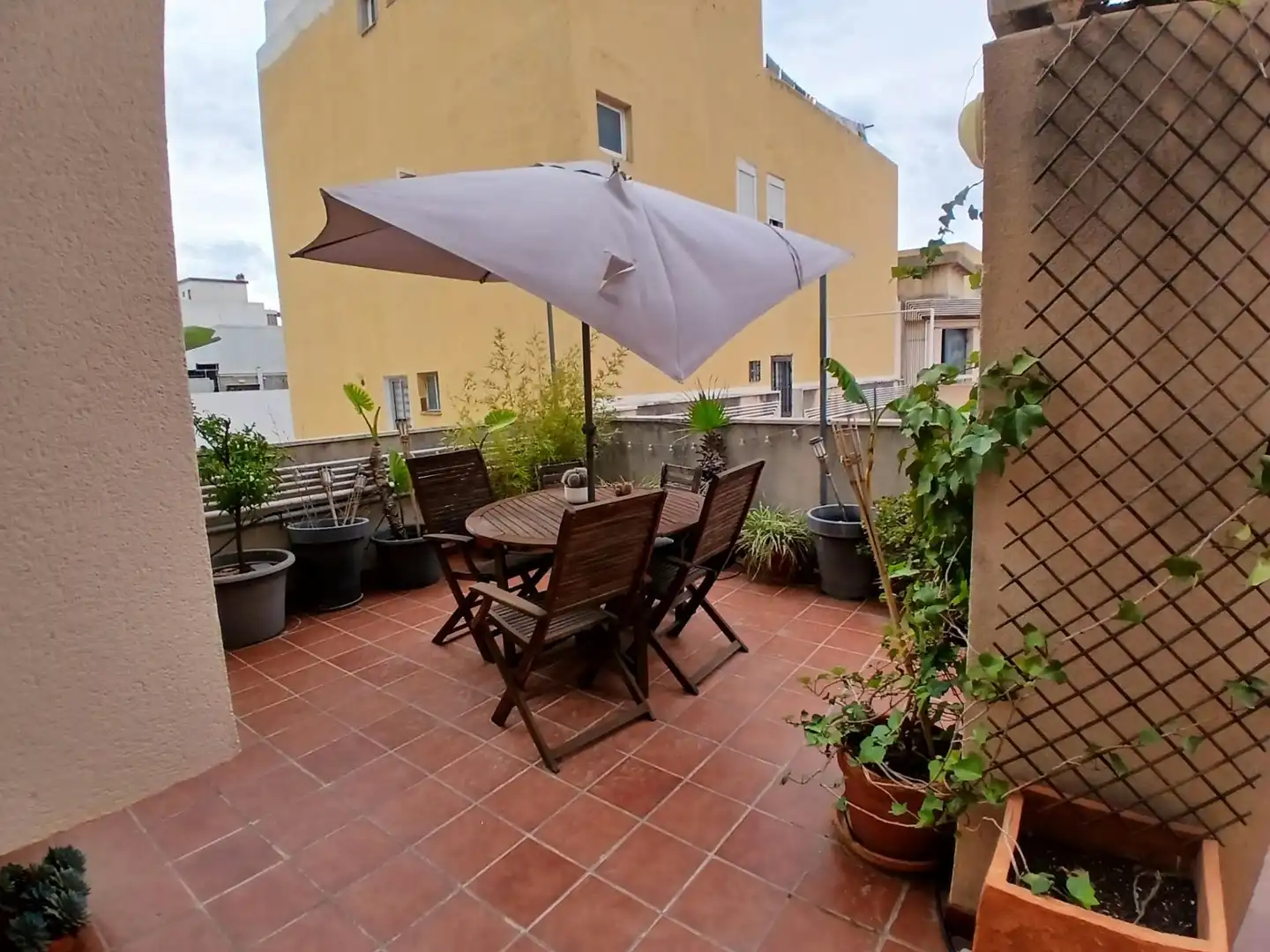 Terraza de Piso de alquiler en Centro