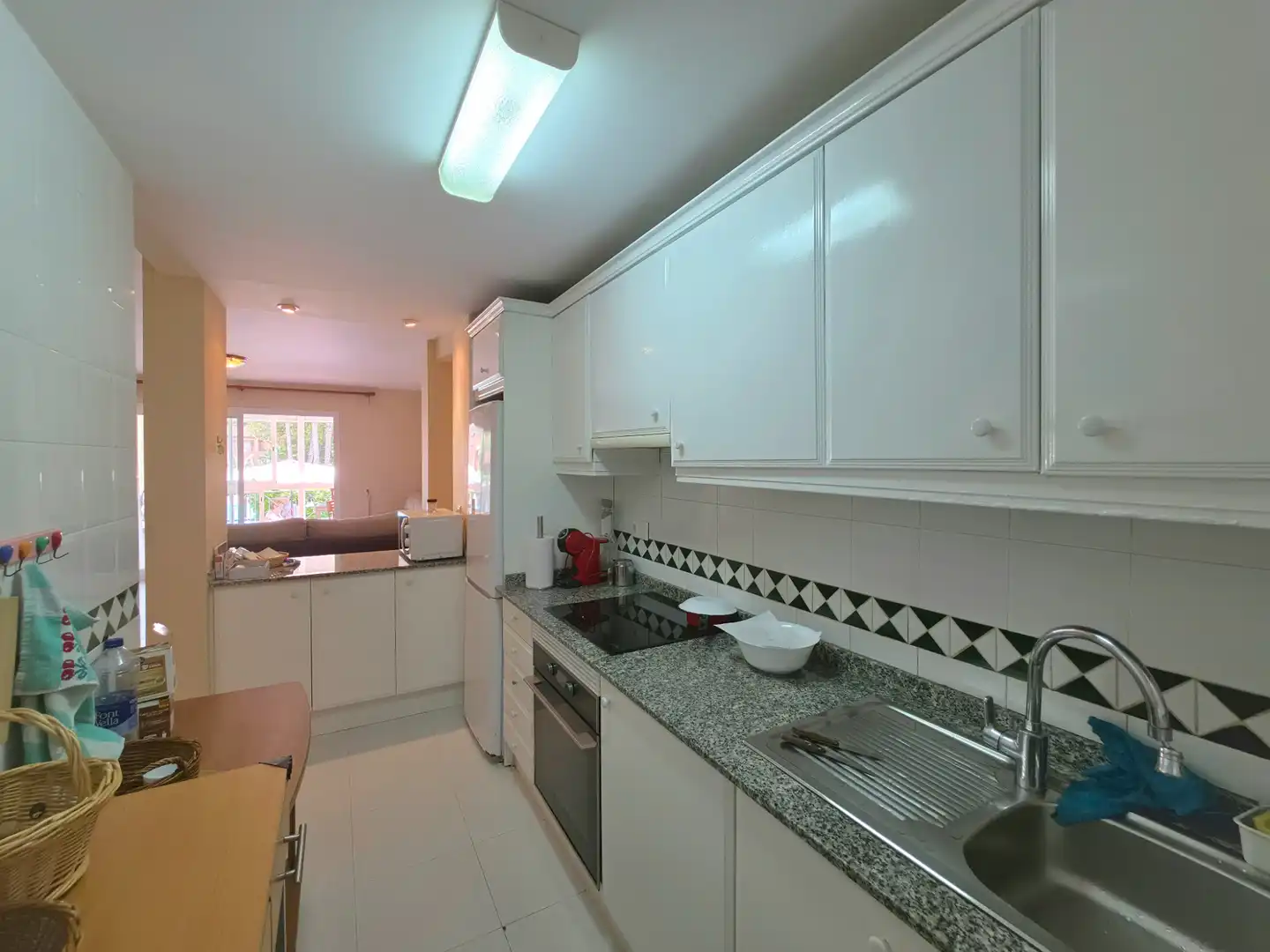 Kitchen of Flat for sale in Alicante / Alacant  with Private garden, Terrace and Swimming Pool