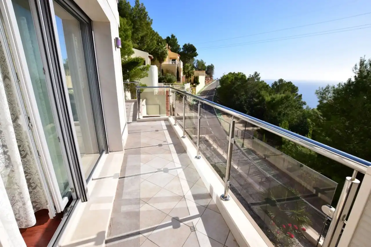 Terraza de Casa o chalet en venta en Altea con Aire acondicionado, Jardín privado y Trastero