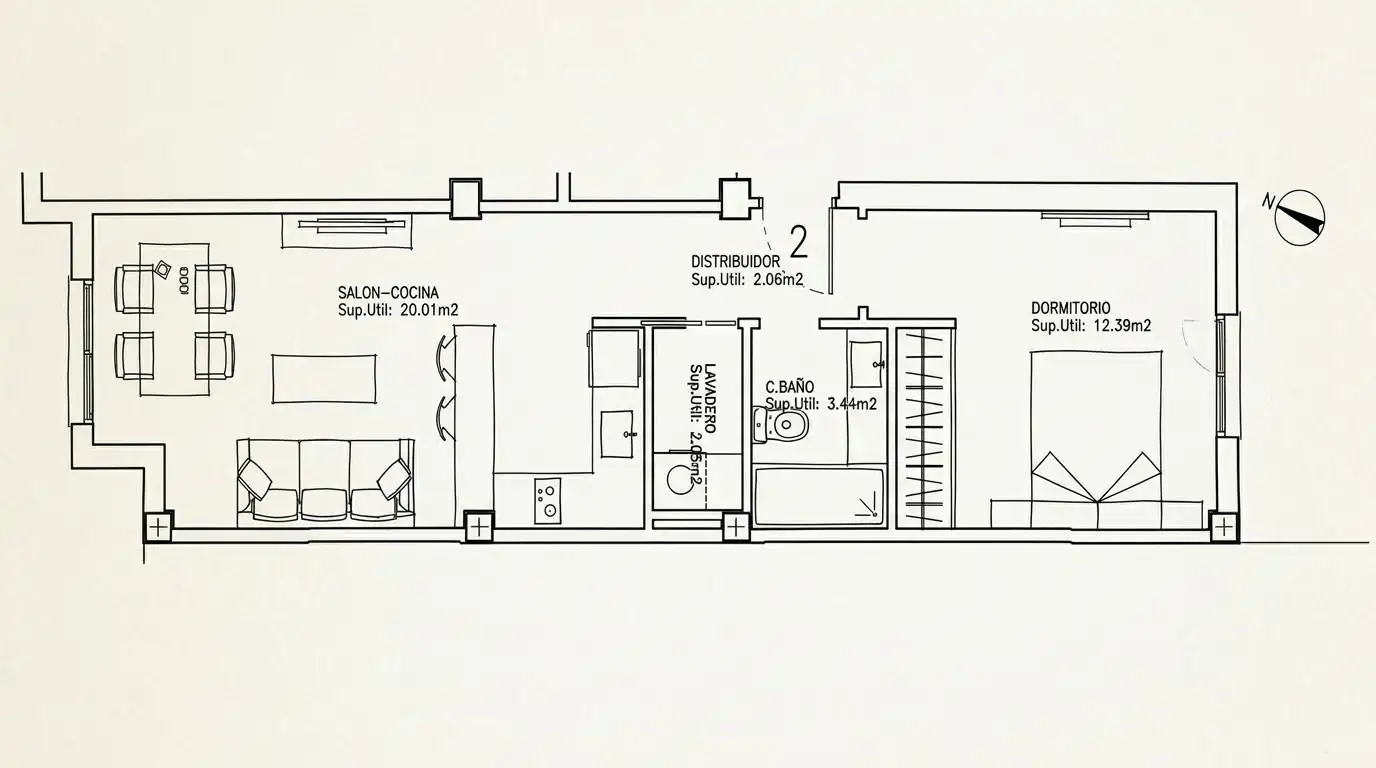 Wohnung mit Aufzug zum Verkauf in Calle FERRANDIZ, imagen 11