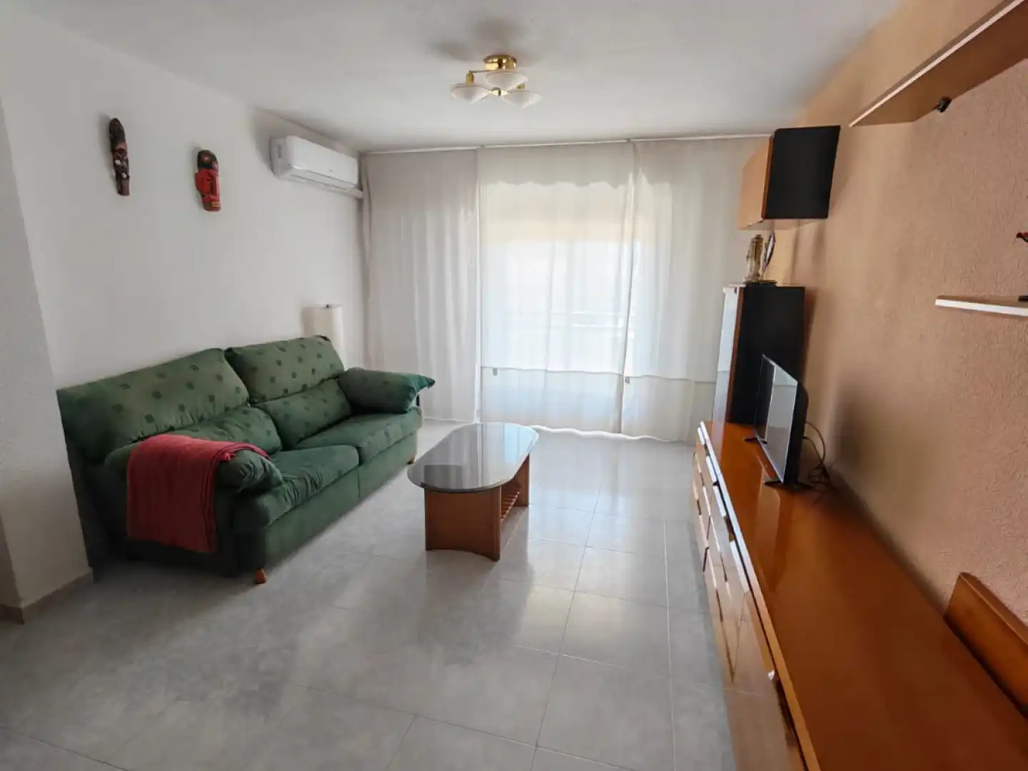 Living room of Flat for rent in Murcia  with Furnished, Washing machine and Balcony