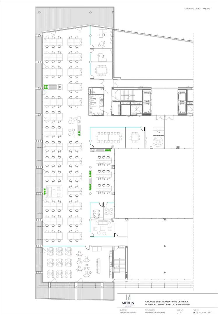 Oficina de alquiler en N/A, Almeda - El Corte Inglés