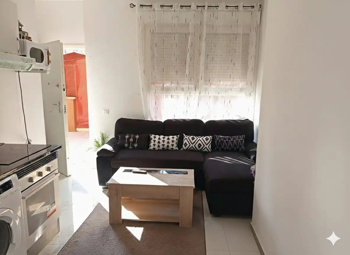 Sala d'estar de Apartament en venda en Madrid amb Calefacció, Moblat i Forn