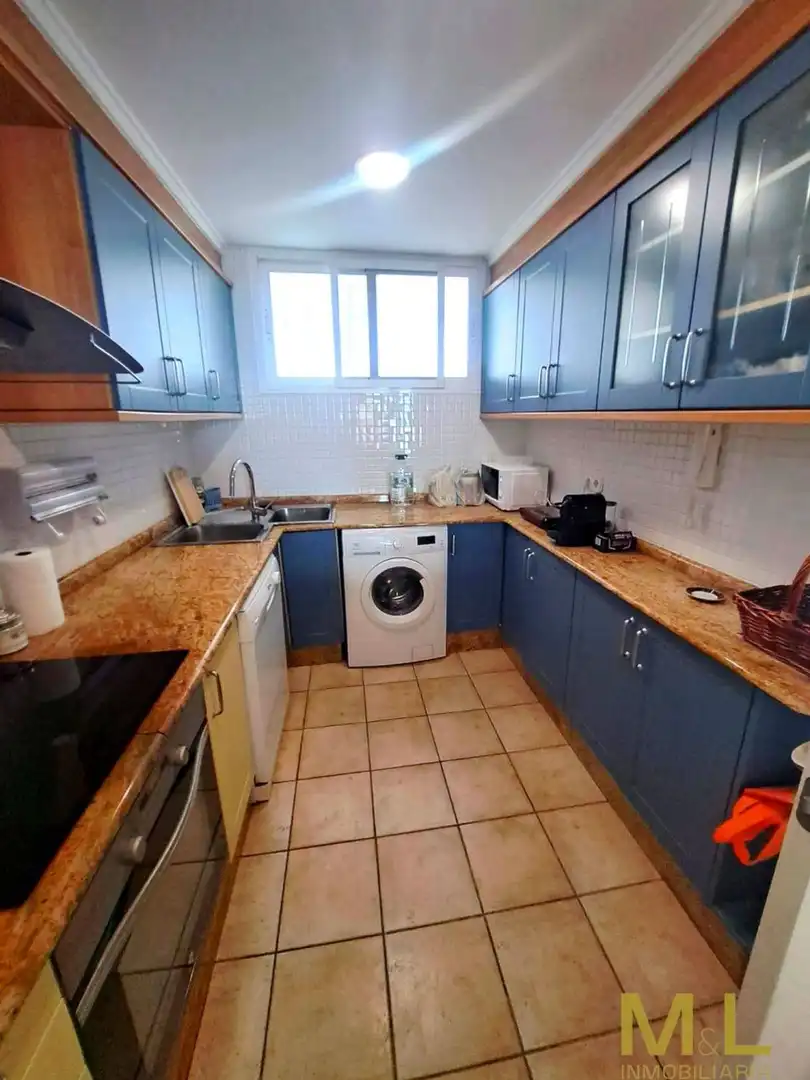Cocina de Casa o chalet de alquiler en El Puig de Santa Maria con Aire acondicionado, Jardín privado y Terraza