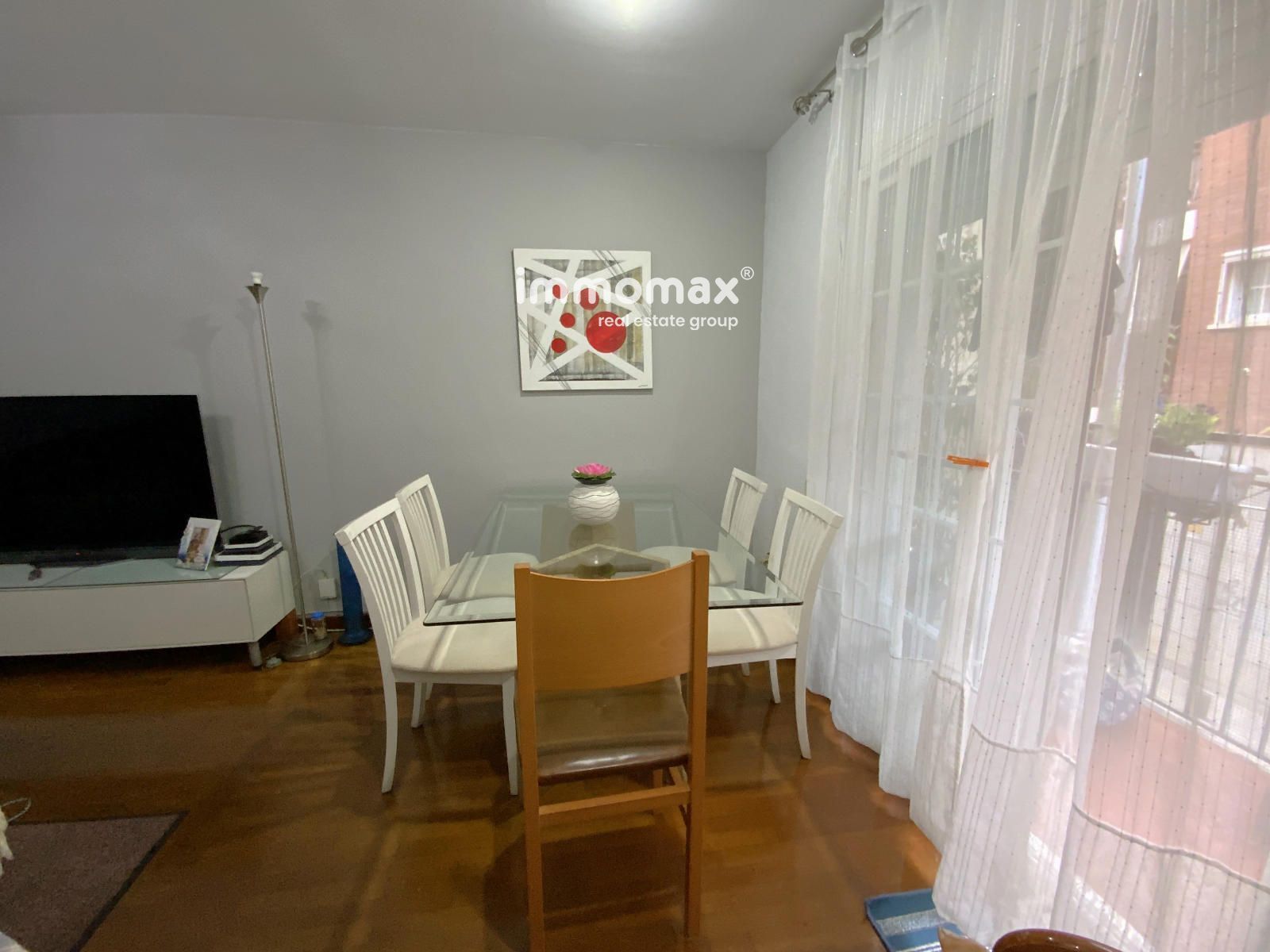 Dining room of Flat for sale in Castelldefels  with Air Conditioner, Terrace and Furnished