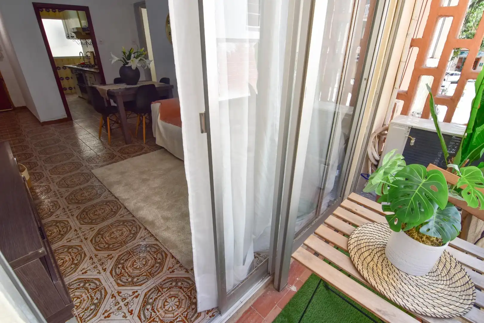 Terrasse von Wohnung zum Verkauf in Alboraya mit Klimaanlage, Abstellraum und Balkon