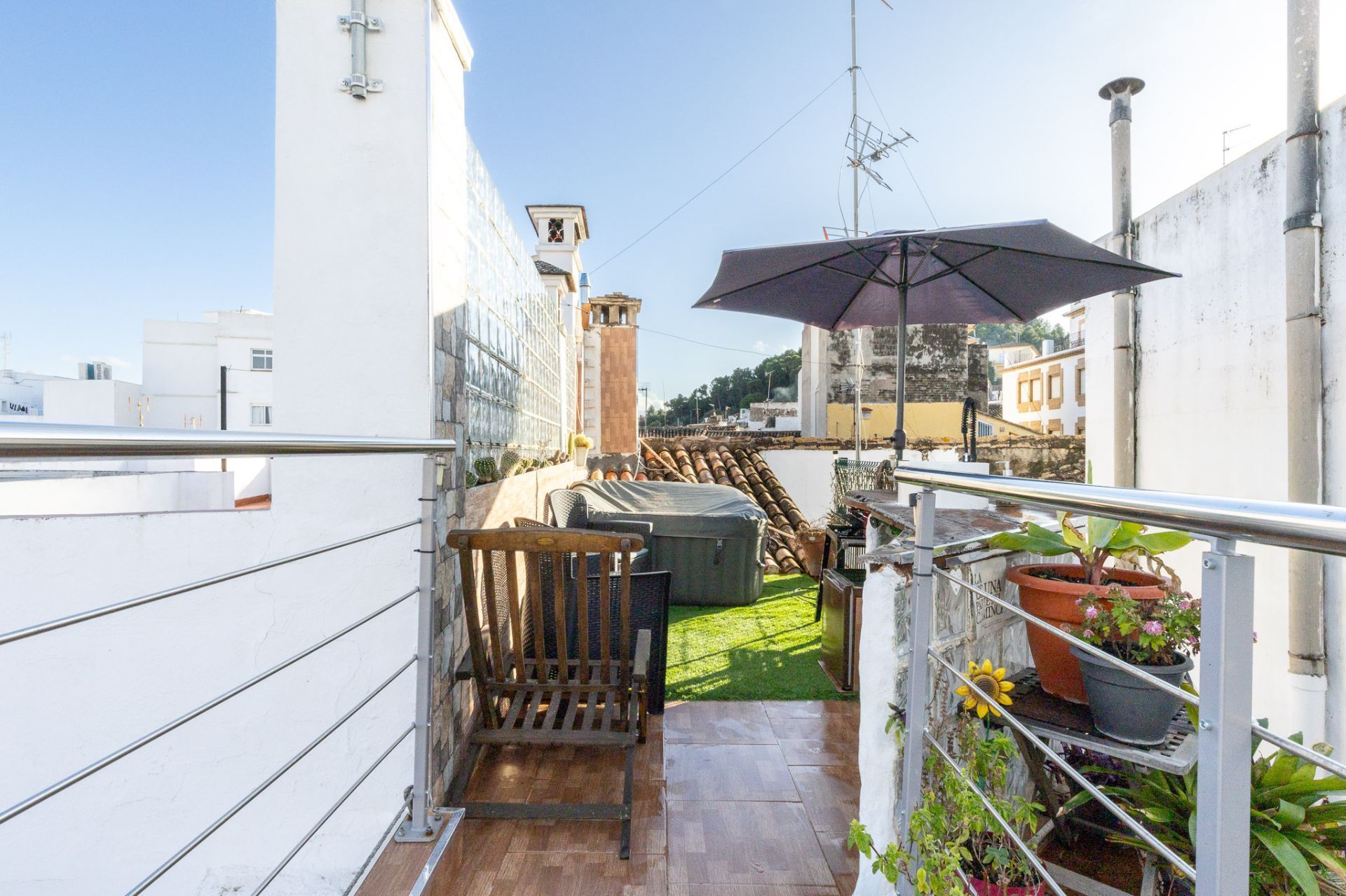 Terrace of Duplex for sale in Oliva  with Air Conditioner and Terrace