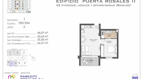 Foto 2 de Apartament en venda a Valdepasillas - La Paz - Huerta Rosales, Badajoz Capital