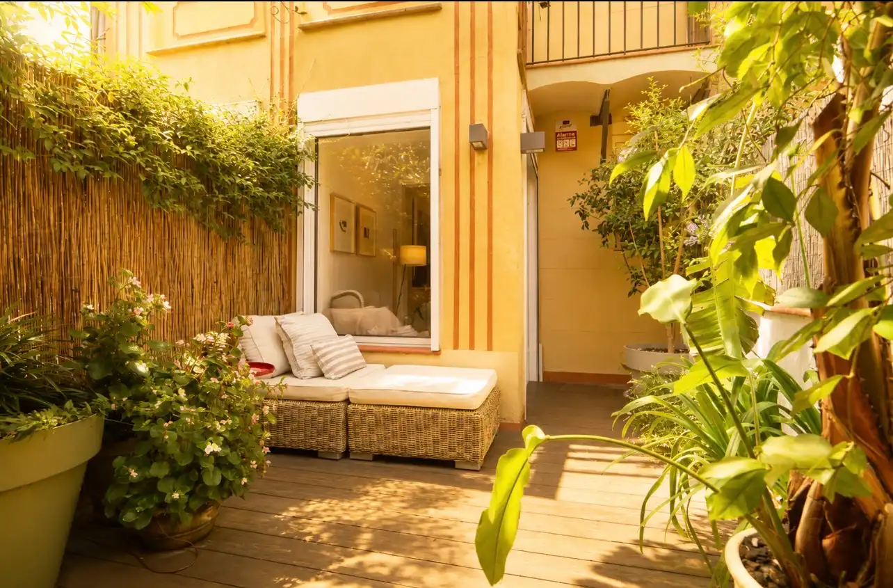 Terrassa de Pis en venda en Barcelona amb Aire condicionat, Calefacció i Jardí privat
