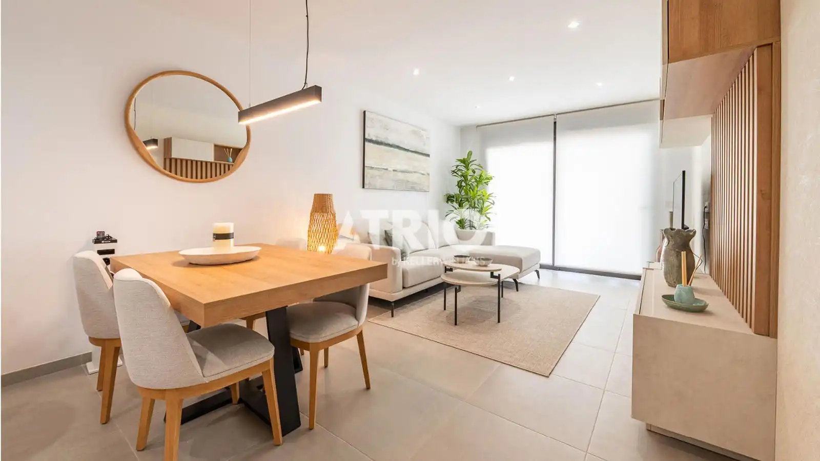 Sala de estar de Piso en venta en Capdepera con Aire acondicionado, Calefacción y Jardín privado