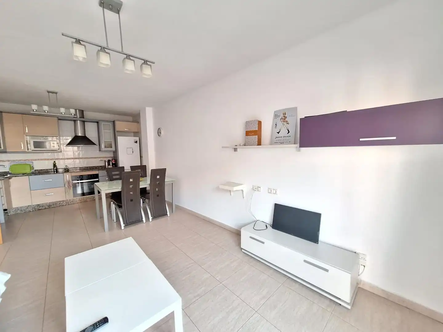 Wohnzimmer von Wohnung zur untervermieten in Murcia mit Klimaanlage, Heizung und Möbliert