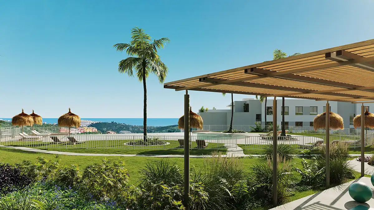Ático de obra nueva con piscina en venta en Doña Julia Golf, imagen 7