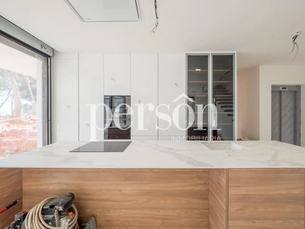 Cocina de Casa adosada en venta en Dénia con Aire acondicionado, Calefacción y Jardín privado