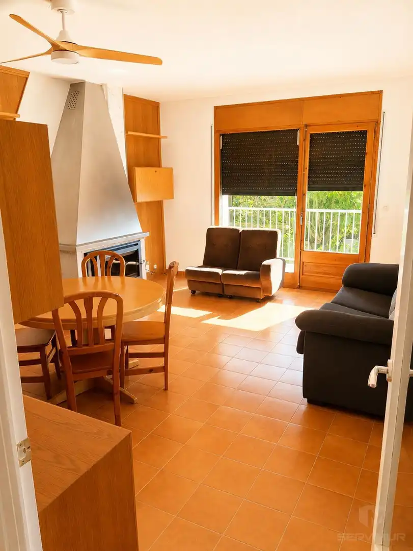 Living room of Flat for rent in Tona  with Heating, Terrace and Storage room