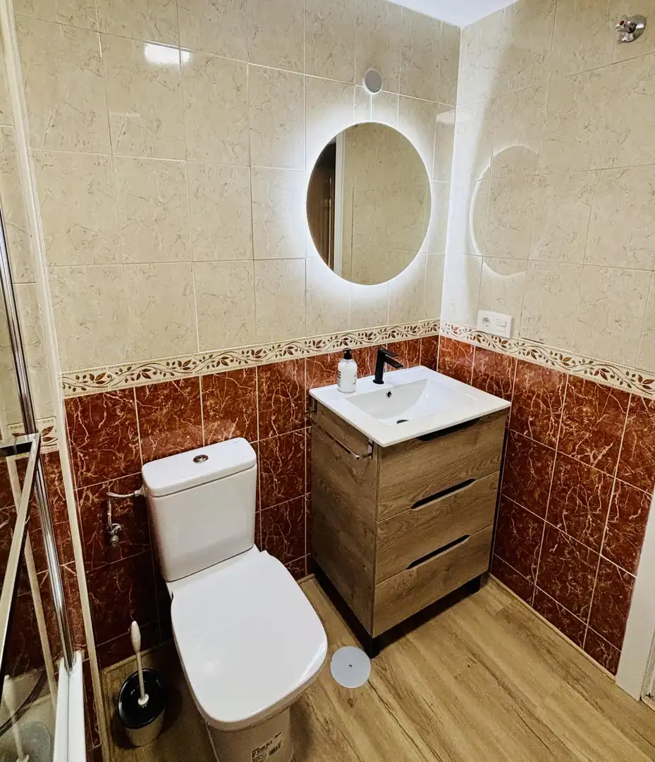 Baño de Apartamento en venta en Málaga con Alarma