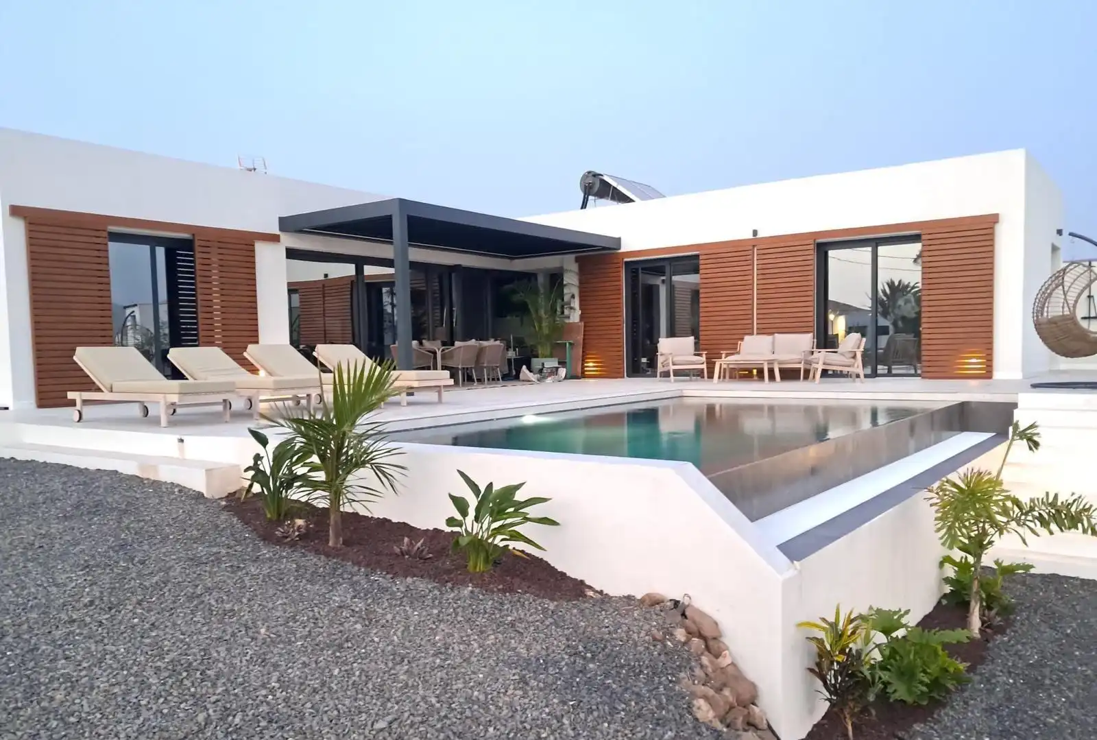 Terrace of Houses for sale in La Oliva  with Air Conditioner, Private garden and Terrace