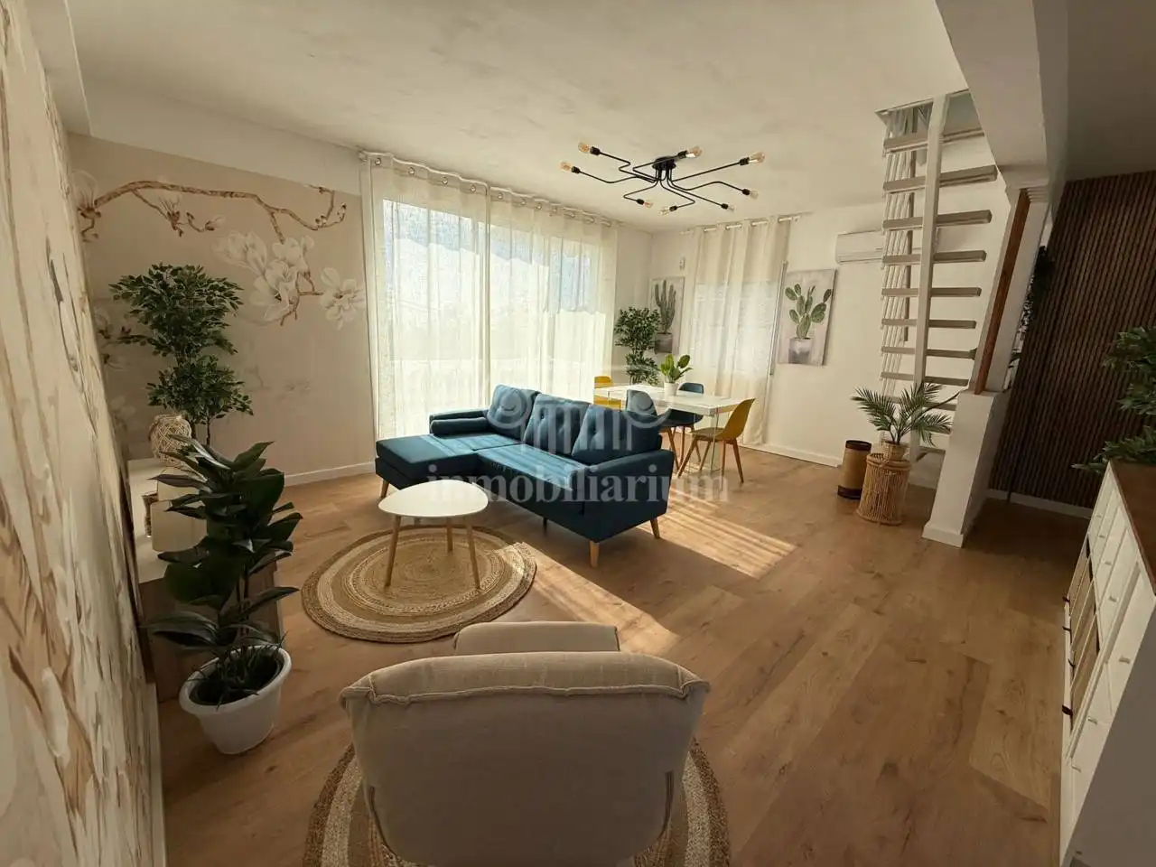 Sala de estar de Casa o chalet en venta en Lloret de Mar con Aire acondicionado, Jardín privado y Parquet