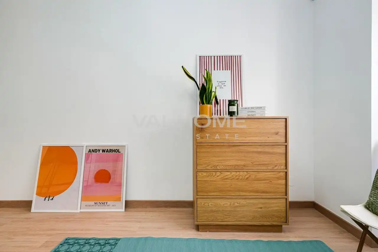 Schlafzimmer von Wohnungen zum Verkauf in Barcelona mit Klimaanlage, Heizung und Balkon