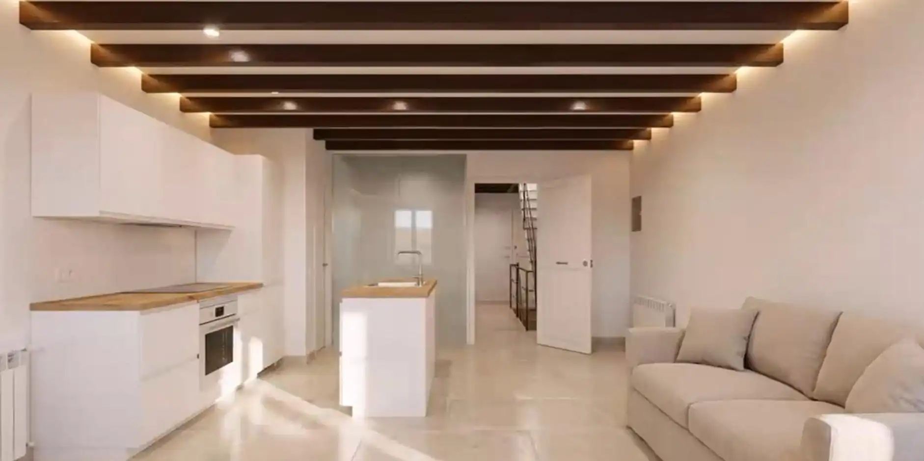 Sala de estar de Apartamento en venta en  Palma de Mallorca