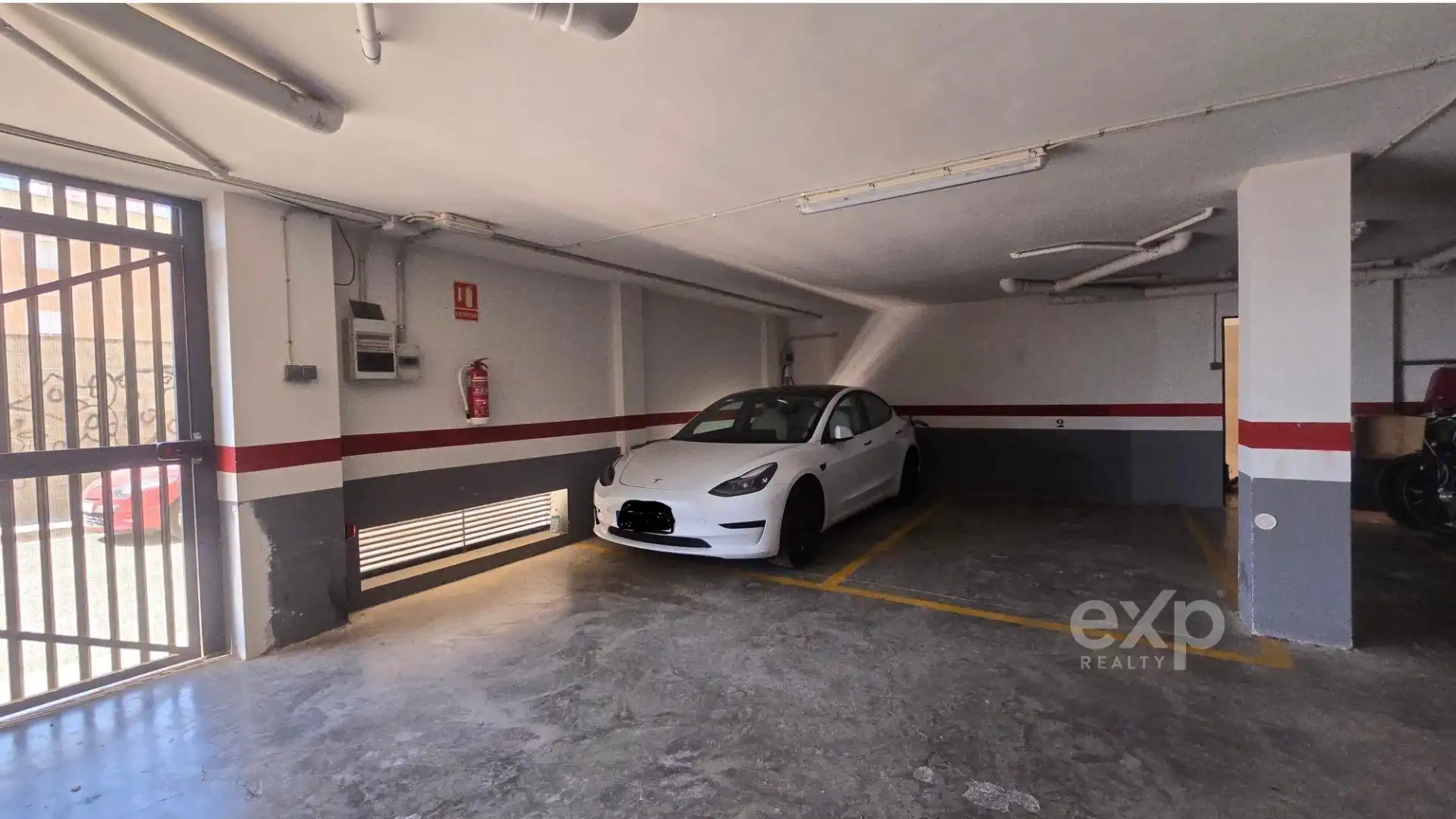 Parking of Flat for sale in Almenara  with Heating, Parquet flooring and Storage room