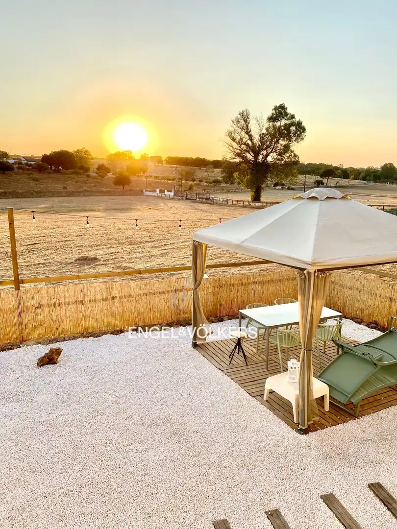 Terraza de Casa o chalet en venta en Alcalá de Guadaira con Calefacción y Jardín privado