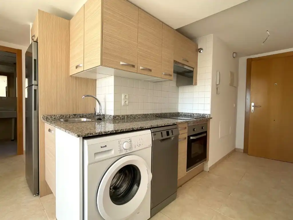 Cocina de Apartamento en venta en Vera con Piscina