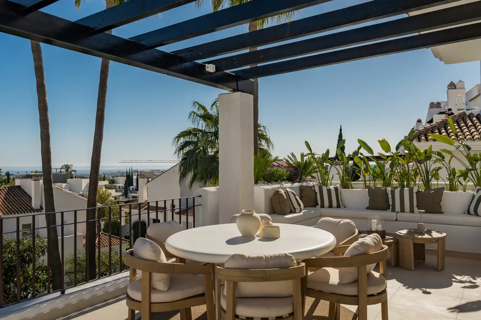 Terraza de Ático en venta en Marbella con Aire acondicionado, Terraza y Piscina
