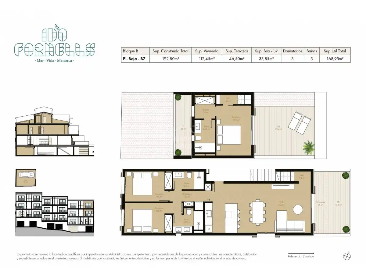 Apartament amb piscina en venda a Fornells, imagen 43