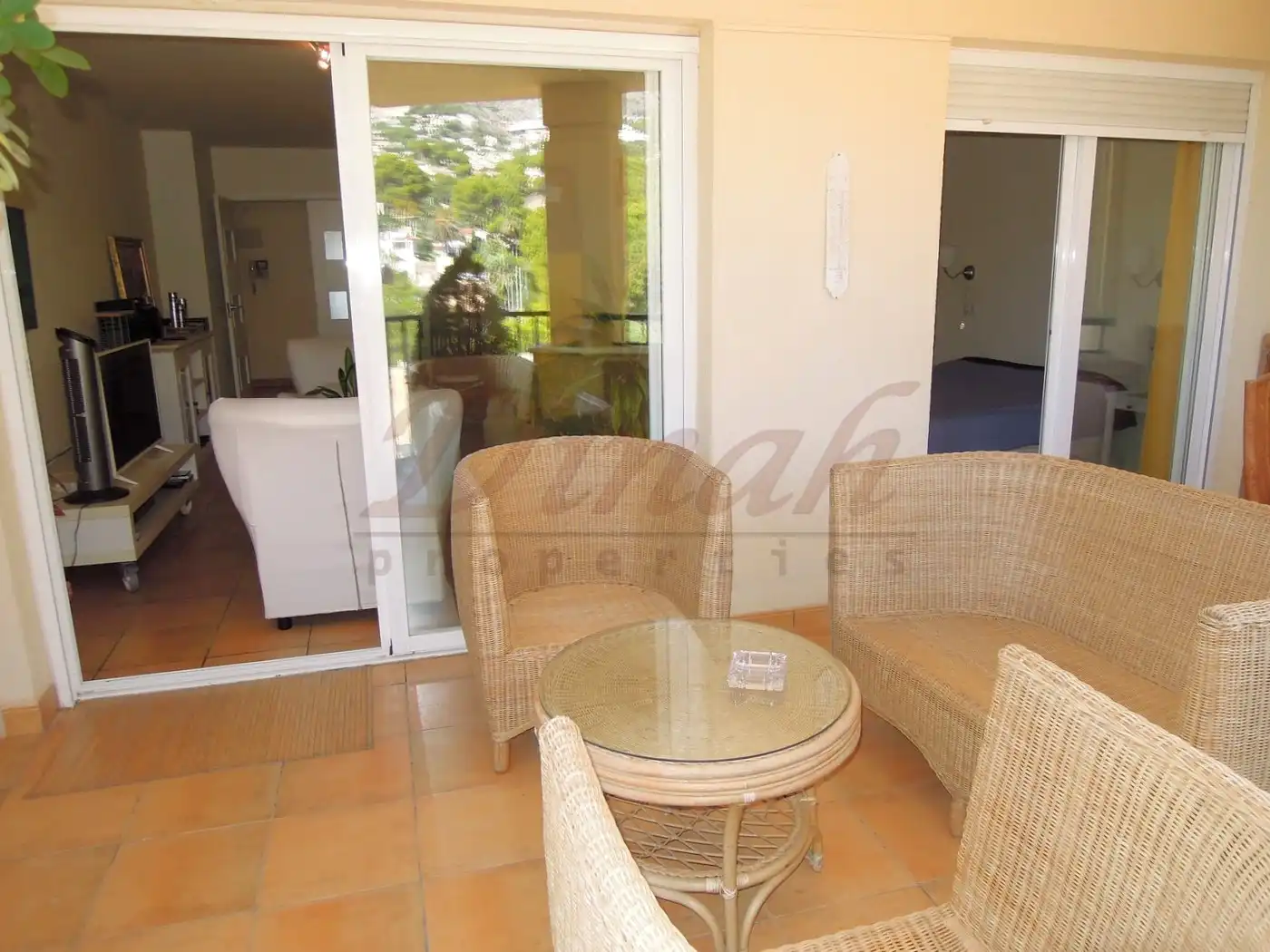 Terraza de Apartamento de alquiler en Altea con Aire acondicionado, Calefacción y Terraza