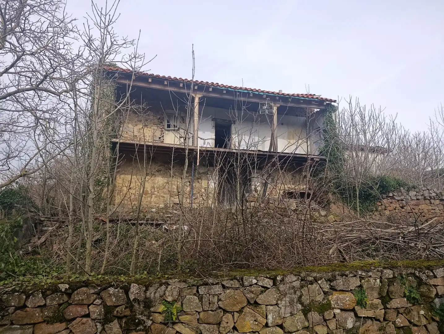 Vista exterior de Casa o chalet en venta en Soba con Jardín privado, Terraza y Balcón