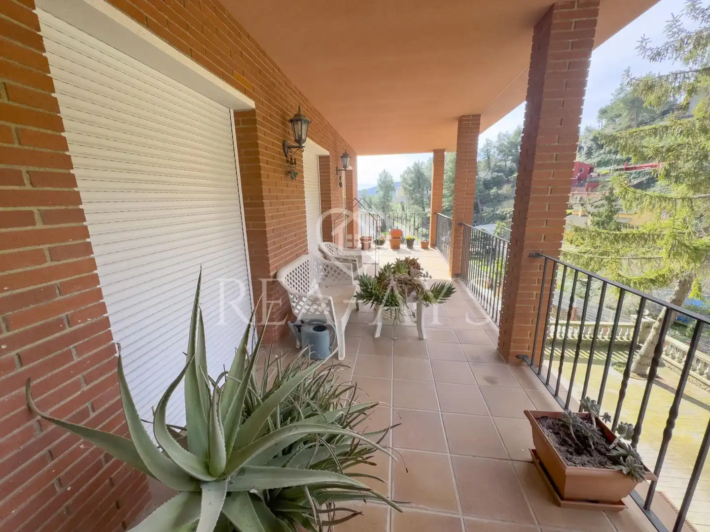 Terraza de Casa o chalet en venta en Vallirana con Aire acondicionado, Calefacción y Jardín privado