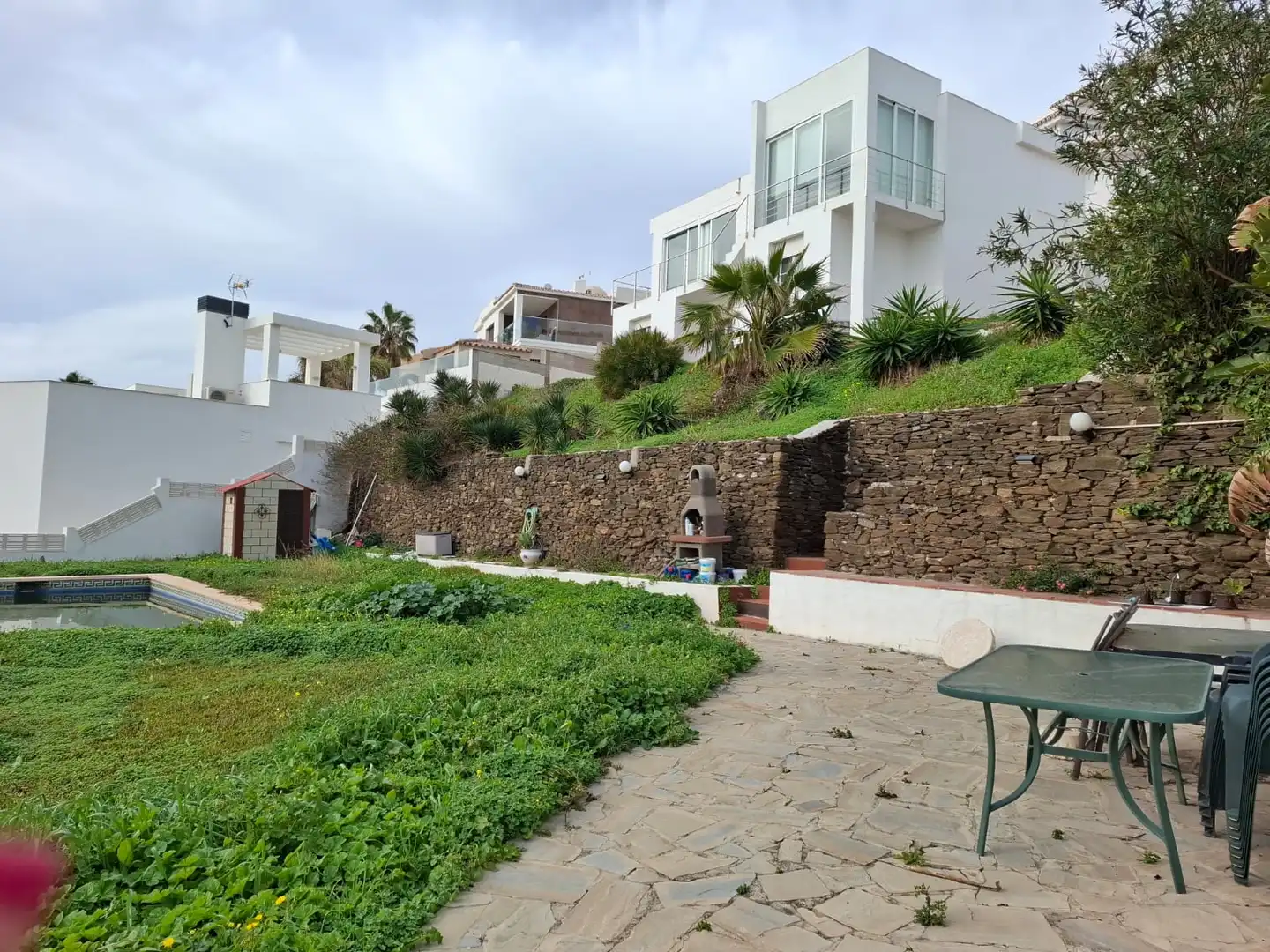 Vista exterior de Casa o xalet en venda en Mijas amb Aire condicionat, Calefacció i Jardí privat