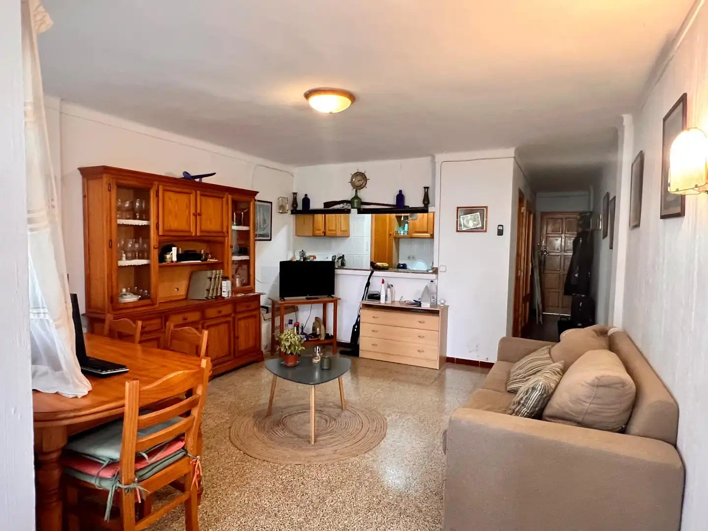 Sala de estar de Apartamento en venta en Alcúdia con Aire acondicionado, Jardín privado y Terraza