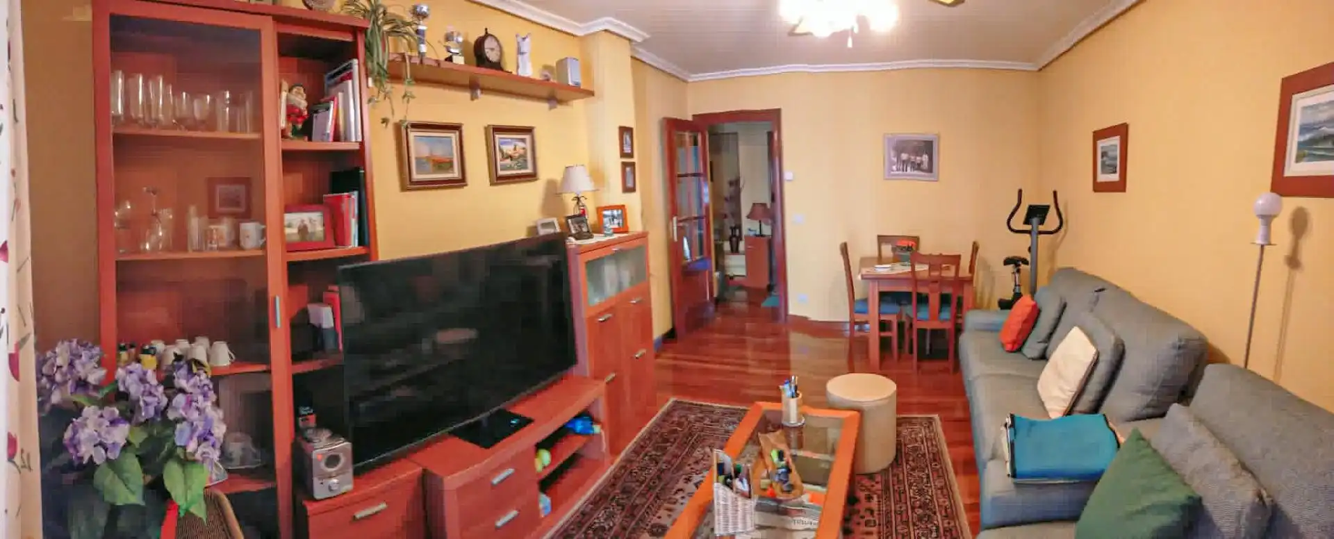 Wohnzimmer von Wohnung zum Verkauf in Santoña mit Heizung und Abstellraum