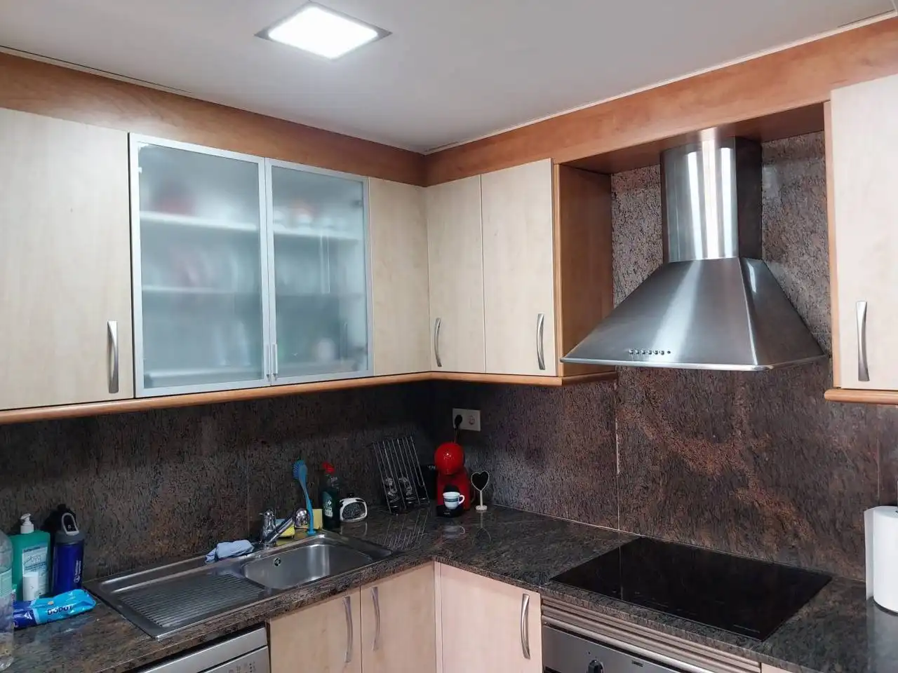 Küche von Maisonette zum Verkauf in Rubí mit Klimaanlage, Heizung und Abstellraum