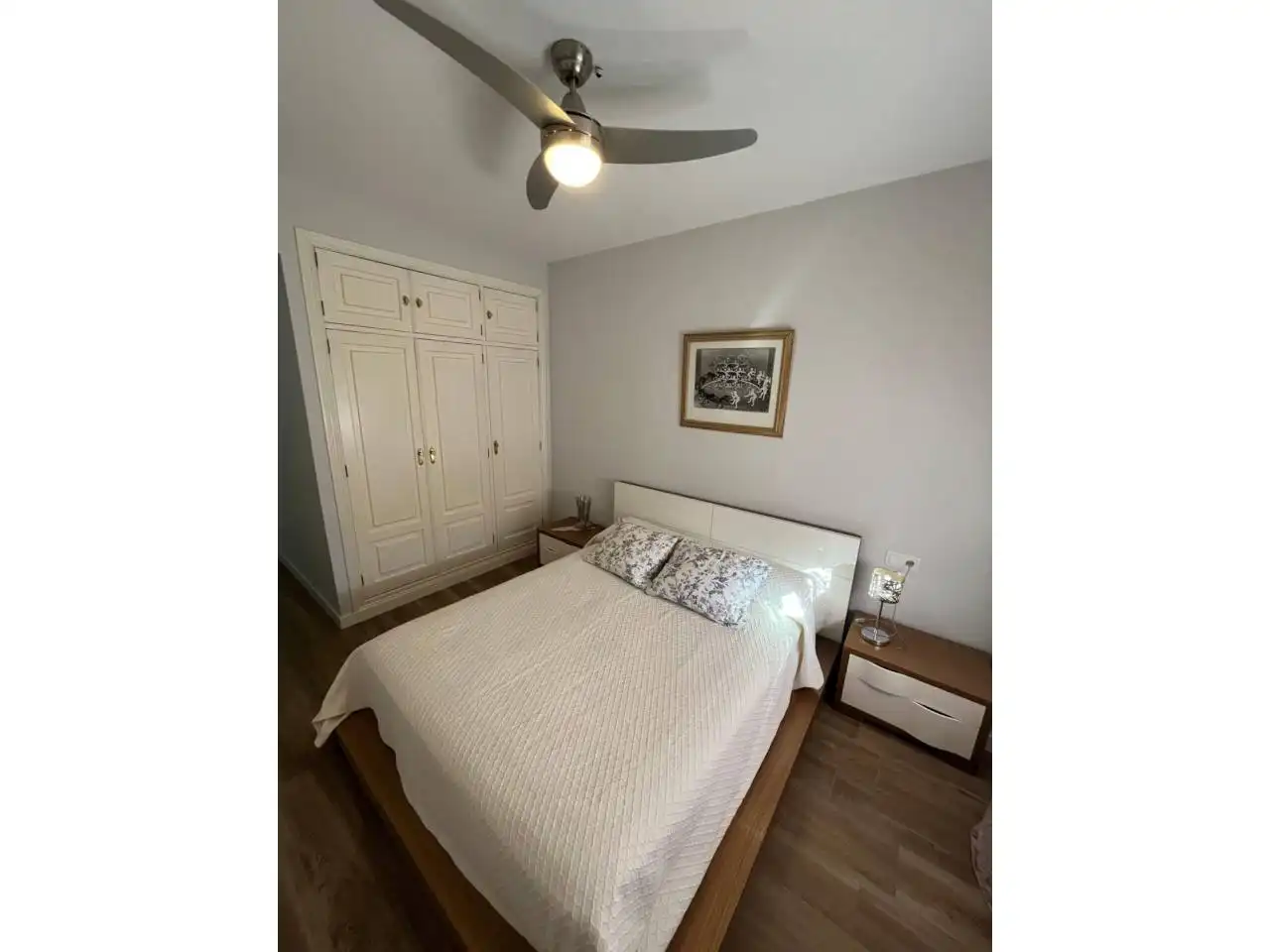 Schlafzimmer von Wohnung zur Miete in Badajoz mit Klimaanlage, Heizung und Terrasse