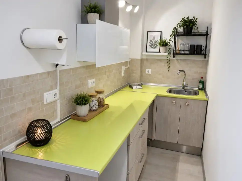 Kitchen of Office for rent in Getafe  with Air Conditioner, Heating and Furnished