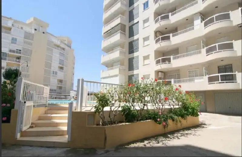 Außenansicht von Wohnungen zur Miete in Peñíscola / Peníscola mit Klimaanlage, Heizung und Terrasse