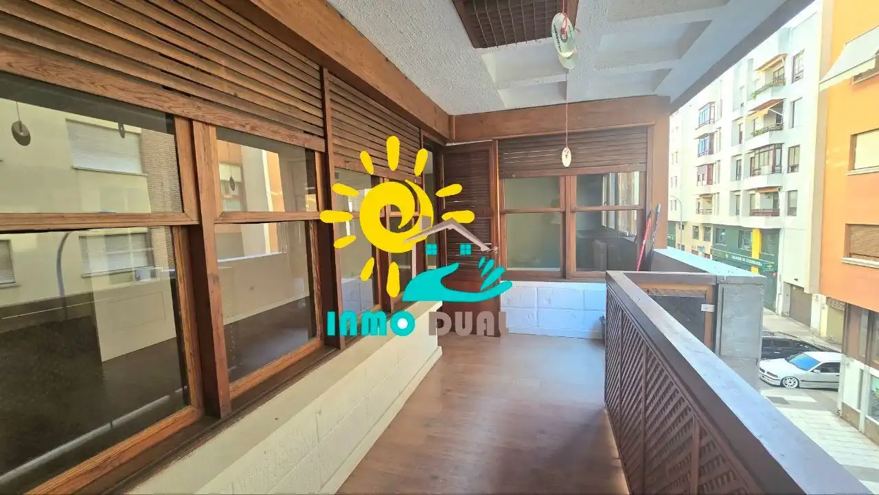 Balcony of Flat for sale in Badajoz  with Air Conditioner, Heating and Terrace