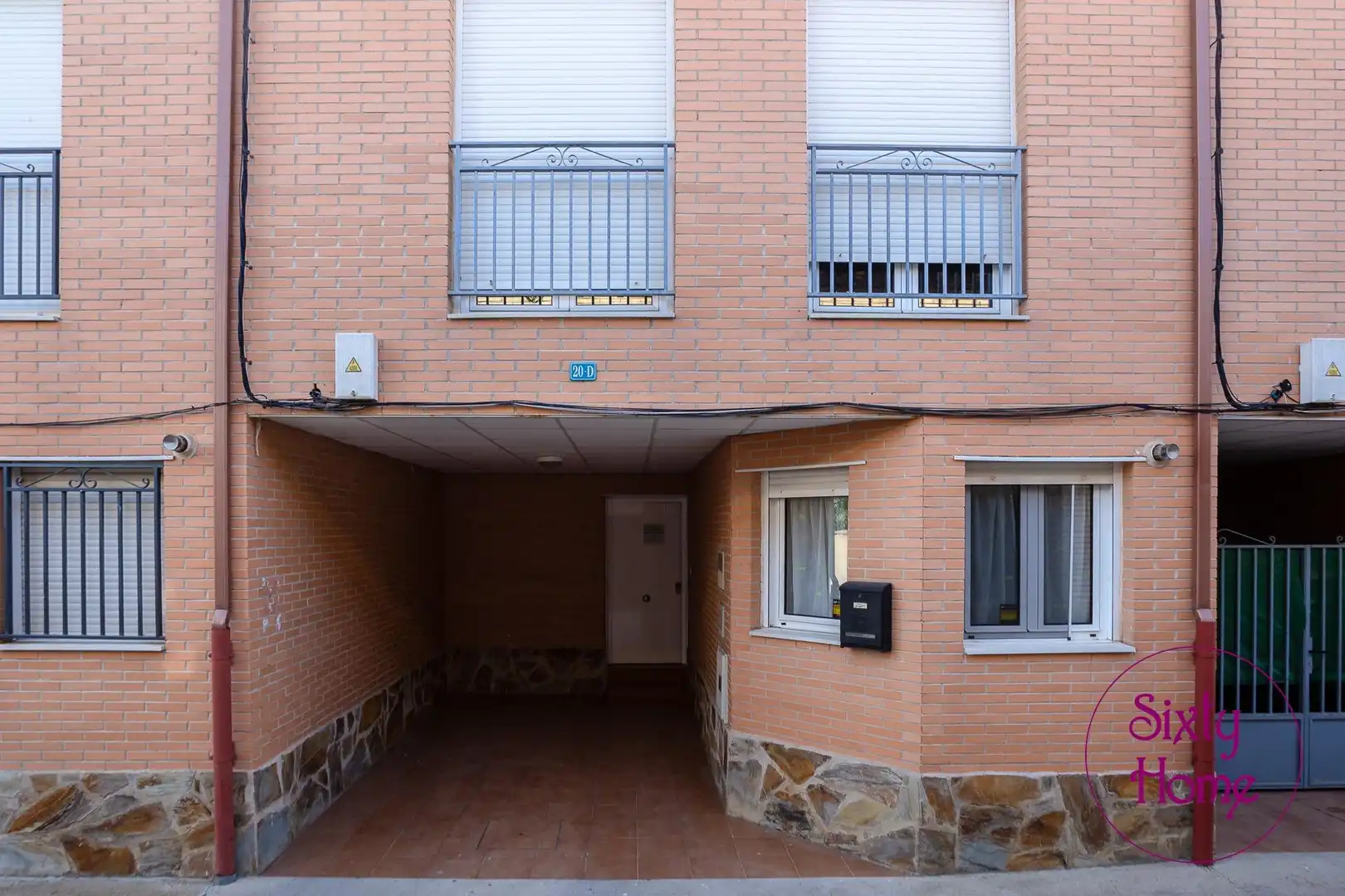 Vista exterior de Casa adosada en venda en Gallur amb Aire condicionat, Calefacció i Terrassa