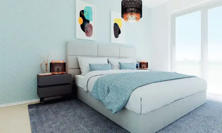Schlafzimmer von Wohnung zum Verkauf in Estepona mit Klimaanlage, Heizung und Parkett