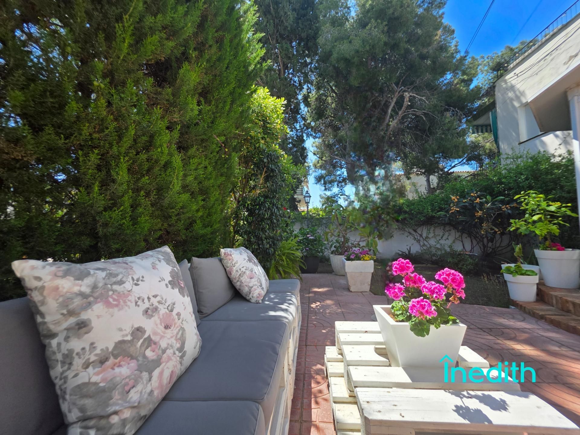 Garden of Flat for sale in Sitges  with Heating, Private garden and Terrace