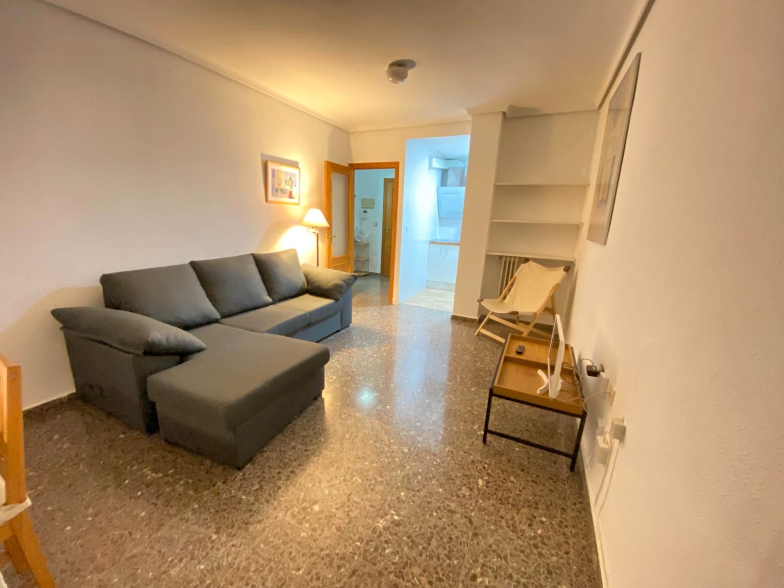 Living room of Apartment to rent in  Albacete Capital  with Heating, Storage room and Furnished