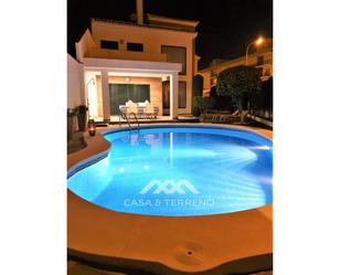 Swimming pool of House or chalet for sale in Vélez-Málaga  with Air Conditioner, Terrace and Swimming Pool