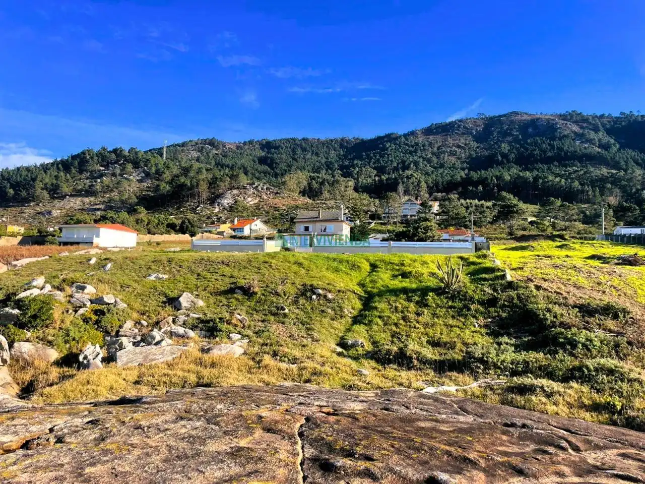 Vista exterior de Casa o chalet en venta en Oia con Calefacción, Jardín privado y Trastero